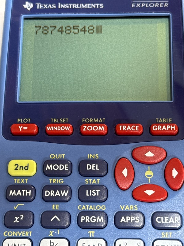 Photo 1 of TEXAS INSTRUMENTS TI-73 Explorer Graphing Calculator