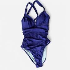 Photo 1 of CUPSHE Black Tummy Control Cutout High Neck One Piece Swimsuit size large