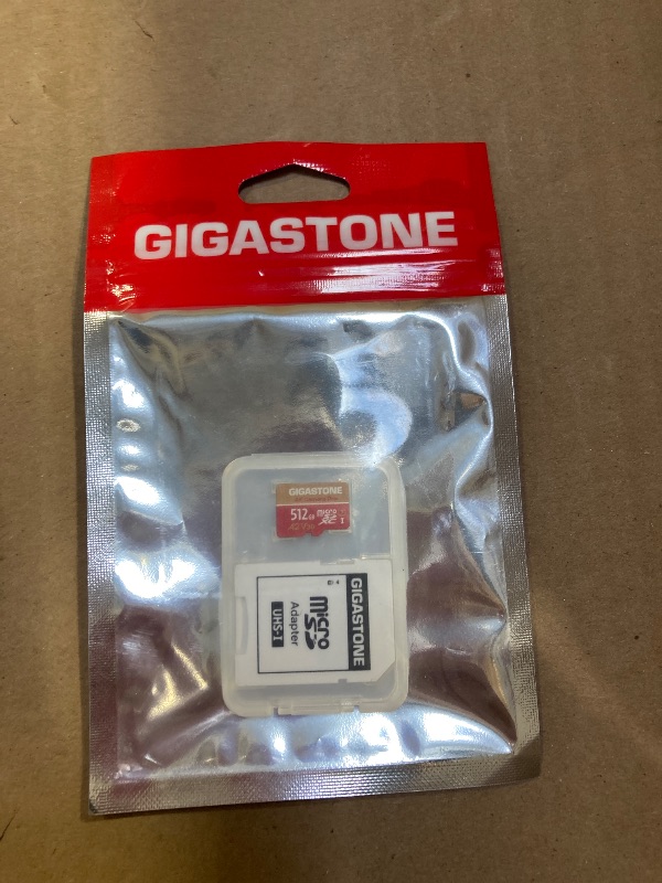 Photo 1 of [5-Yrs Free Data Recovery] GIGASTONE 512GB Micro SD Card, 4K Camera Pro, A2 V30 for Smartphone, Gopro, Action Cams, 4K UHD Video Recording, R/W up to 150/120 MB/s, UHS-I U3 C10 Class 10 with Adapter