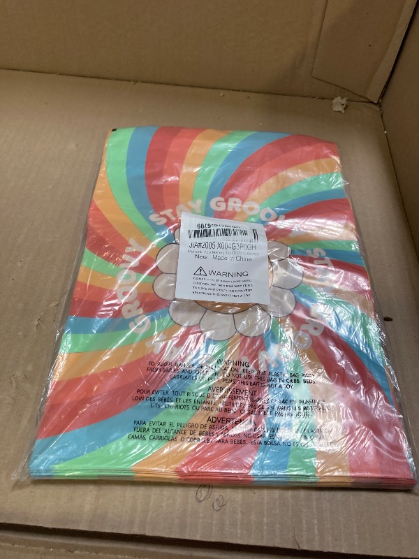Photo 1 of Metronic Poly Mailers 10x13 Inch Shipping Bags for Clothes,Self Adhesive Shipping Envelopes for Small Business,Waterproof Mailers Poly Bags for Shipping,Packaging Mailing Bags Rainbow Smile Face 50pc