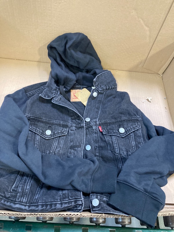 Photo 1 of Levi's Women's Hybrid Trucker Jacket, Mind Bending size m 