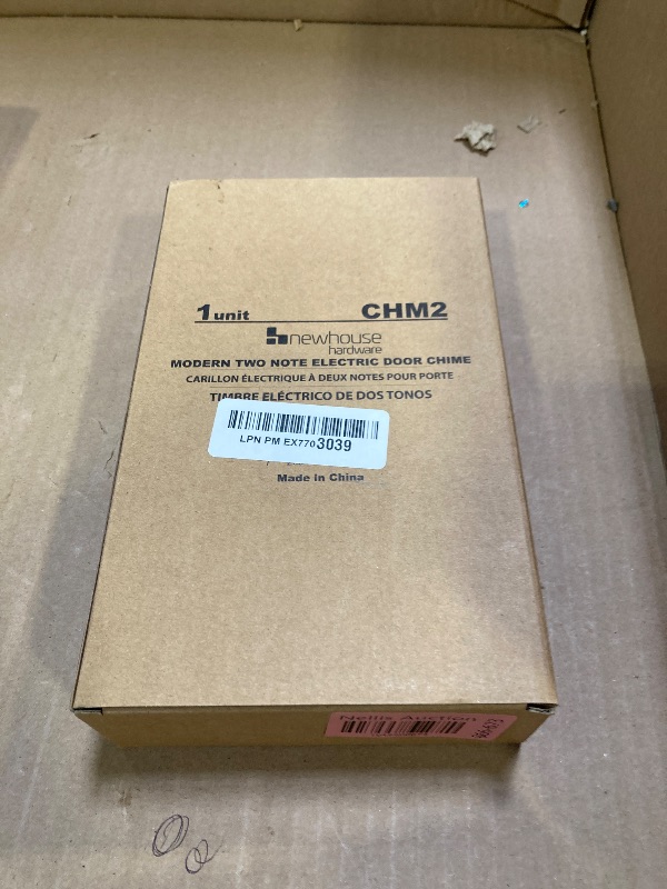 Photo 1 of Newhouse Hardware CHM2 Door Chime, White