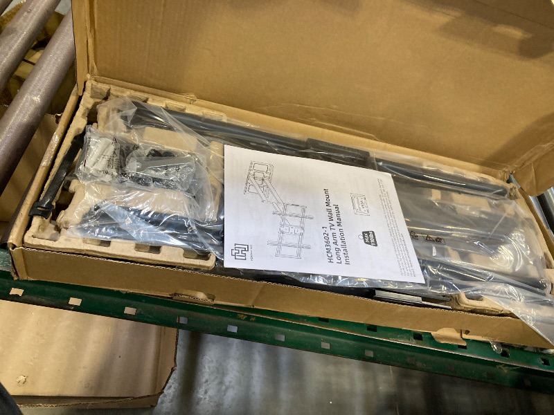 Photo 1 of HCMOUNTING Long Arm TV Wall Mount for 42-80 inch TVs, Full Motion with 43 inch Extension Articulating Arms, Swivel and Tilt TV Bracket, Holds up to 110 lbs, Max VESA 600x400mm