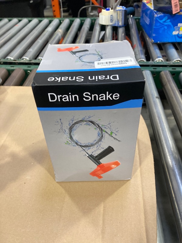 Photo 1 of 33 Feet Drain Snake Auger, Plumbing Snake Drain Hair Clog Removal Tool, Sink Unclogger Drain, Heavy Duty Toilet Snake Auger, Cleaner Tool for Bathroom Kitchen Tub Shower Drain Clog Remover with Gloves