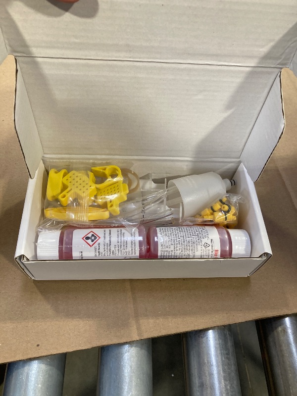 Photo 1 of cyctravel Brake Bleed Kit for Shimano, TEKTRO, TRP Hydraulic Disc Brakes, Mountain Brake Bleed Kit Including High Performance Mineral Oil Brake Fluid. (2 * 60ml)