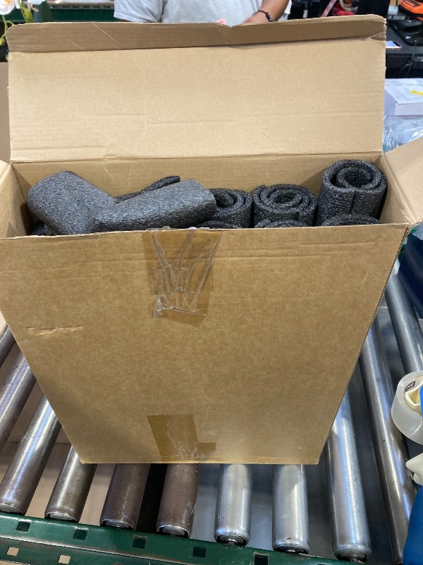 Photo 1 of 24 Pack Elbow Pipe Insulation Foam Tube Outdoor Wrap Black Pipe Covers Elbow Insulation Tubing Water Foam Covers for Outdoor Winter Irrigation, Sprinkler (1.5 Inch)