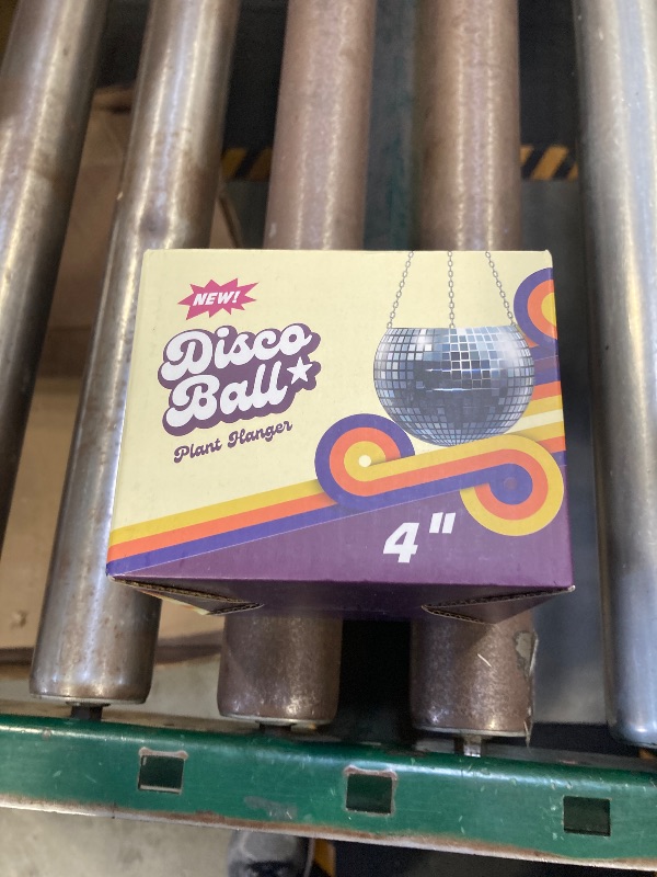 Photo 1 of DADO 4" Disco Ball Planter - Unique Boho Decor for Indoor Plants