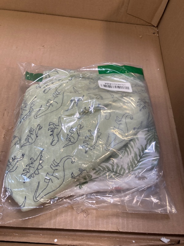 Photo 1 of Hudson Baby Unisex Baby Quilted Cotton Swaddle Wrap 3pk, Dinosaur, 0-3 Months