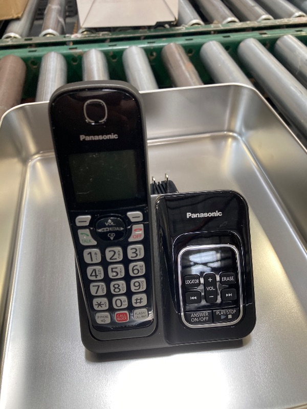 Photo 1 of Panasonic Cordless Phone with Call Block and Answering Machine