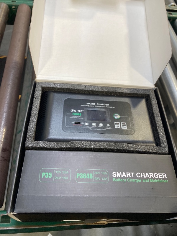Photo 1 of Premium 36V and 48V Golf Carts Charger,18Amp Smart Trickle Charger with Voltage Display, 36V-18Amp/48V-13Amp, Lithium,LiFePO4,Lead-Acid AGM/Gel/SLA Car Battery Maintainer for EZGO TXT Car Boat