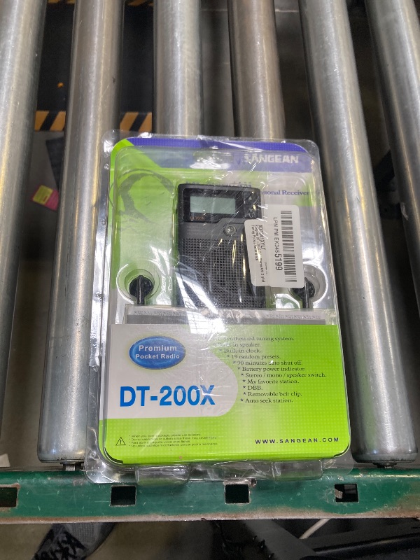 Photo 1 of Sangean DT-200X AM/FM Synthesized Pocket Radio