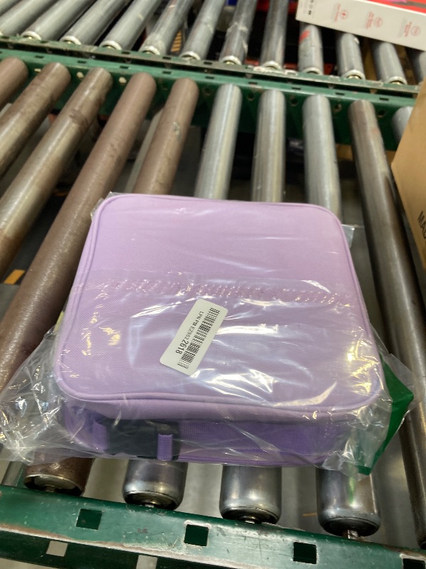 Photo 1 of Bento Lunch Box with 8oz Soup Thermo,Kids Leakproof 4 Compartment Lunch Food Containers with Sauce Cup and Ice Pack,Kids Thermo Insulated Hot Food Jar and Lunch Bag for School,Trvael-Purple