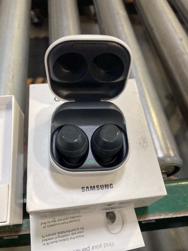 Photo 1 of Samsung Galaxy Buds FE True Wireless Bluetooth Earbuds, Comfort and Secure in Ear Fit, Auto Switch Audio, Touch Control, Built-in Voice Assistant, Graphite