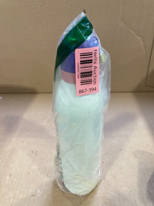 Photo 1 of Owala FreeSip Twist Insulated Stainless Steel Water Bottle with Straw for Sports and Travel, BPA-Free, 24-oz, Purple/Green (Minty Horizons)