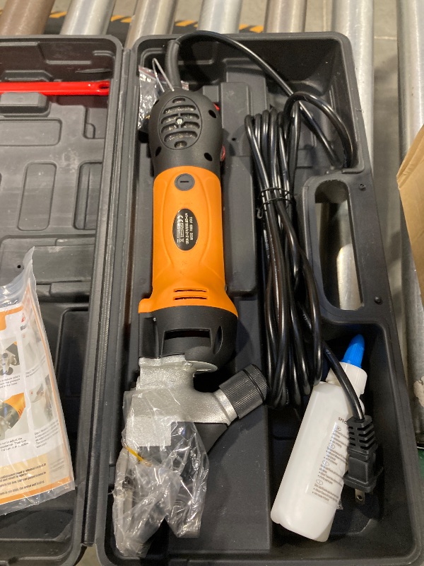 Photo 1 of BEETRO 500W Electric Professional Sheep Shears, Animal Grooming Clippers for Sheep Alpacas Goats and More, 6 Speeds Heavy Duty Farm Livestock Haircut