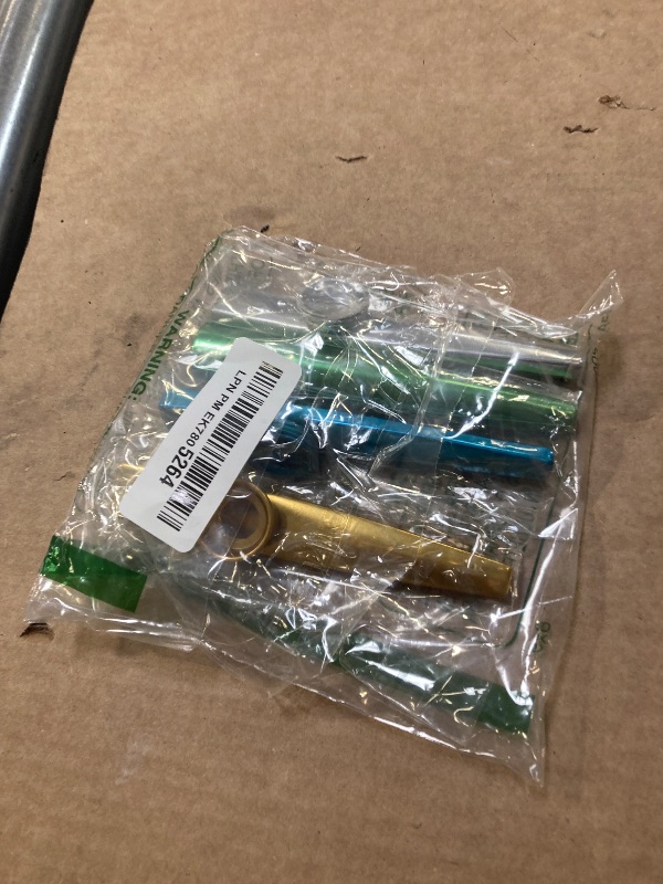 Photo 1 of LovesTown Kazoos Musical Instruments,6 PCS Metal Kazoos Flute for Kids Gift Price Party Favor Gift Bag Fillers