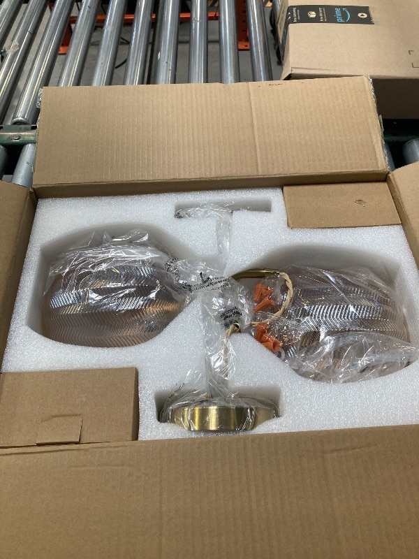 Photo 1 of Battery Operated Wall Sconce, Wireless Wall Sconces RGB Color Changing Dimmable, Wall Sconces Set of two with Remote, Modern Wall Lamp Easy to Install for Bedroom Living Room etc (Wave Amber)
