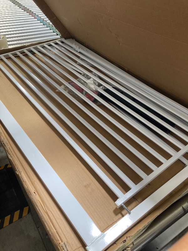 Photo 1 of 51" Pet Gate, White 