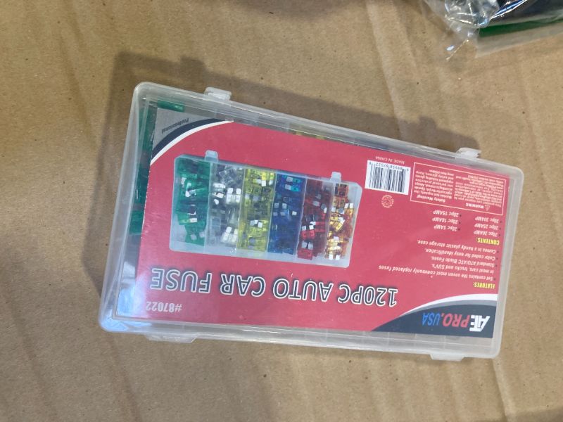 Photo 1 of 140 Pcs Fuses Automotive Kit - Blade Auto Fuse Assortment Standard and Mini Car Fuse for Marine, RV, Camper, Boat, Truck (5A 7.5A 10A 15A 20A 25A 30AMP/ATC/ATO)