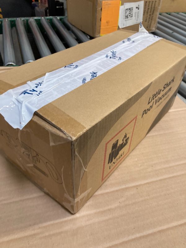 Photo 1 of Little Shark Pool Vacuum for Above Ground Pool, Hot Tub Vacuum with a 60w Motor,18 Gal/Min Powerful Suction, Compact & Light Pool Vacuum with 5000mAh Battery, 1h Running Time