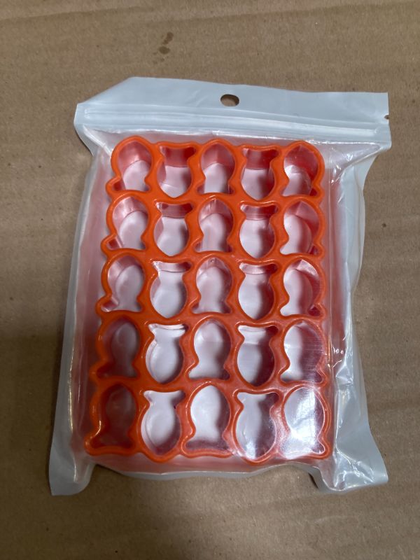 Photo 1 of 25-Cavity goldfish Cookie Cutter - Multi-Grid Baking Mold for Crackers & Snacks | Commercial-Grade Fish-Shaped Biscuit Cutters, Kids Lunchbox Snack Prep, Party & Holiday Baking Tools