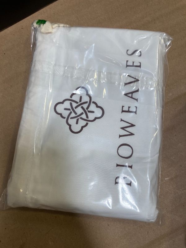Photo 1 of Bioweaves 100% Organic Cotton Percale Weave Body Pillow Cover with Zipper – Crisp, Soft & Naturally Cooling, 300 Thread Count GOTS Certified Body Pillow Pillowcase – 21” x 54”, White