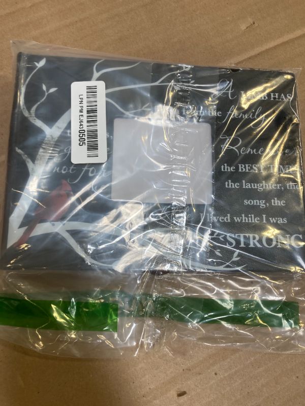 Photo 1 of Yingzhao Memorial Funeral Guest Book with Pen 144 Pages Cardinal Funeral Guest Sign in Book for Memorial Service Celebration of Life Party Supplies in Loving Memory(Vivid Style)