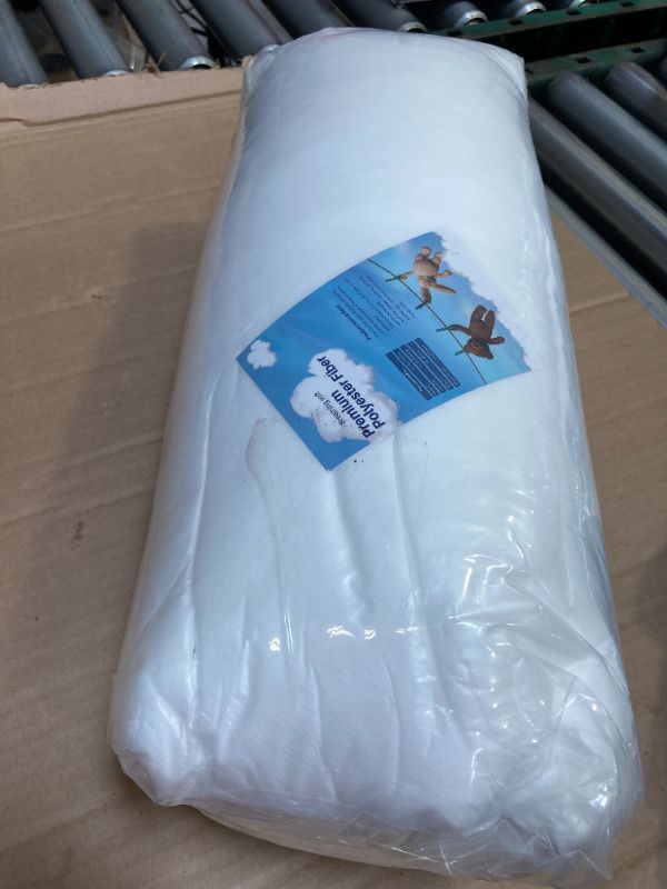 Photo 1 of 2.86 LB / 35.3 Ounce Premium Polyester Fiber Stuffing for Stuffed Animals, Pillows, Quilts, Paddings, Pouf, Fiberfill, Stuffing, Machine Washable, White