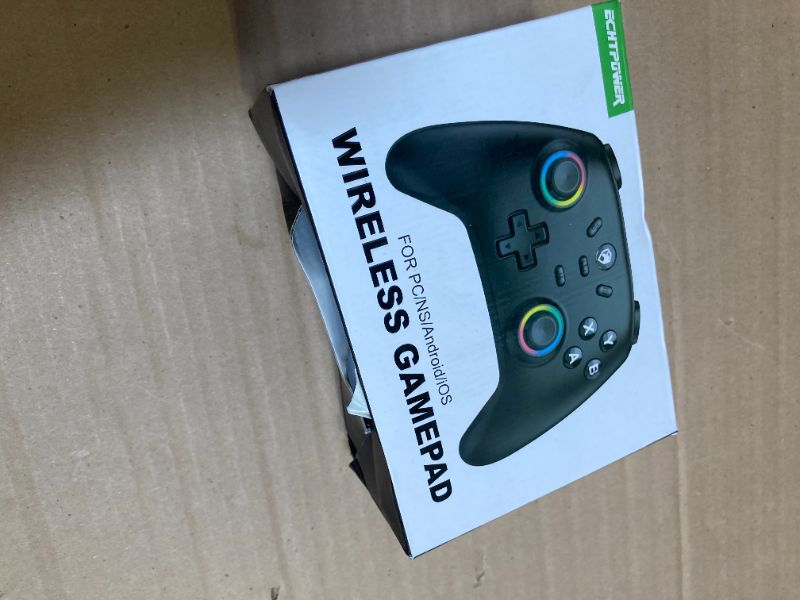 Photo 1 of ECHTPower Wireless PC Gaming Controller - Hall Effect Joystick, 2.4G & Wired 1000Hz Polling Rate, 800mAh Battery, Adjustable Turbo/Vibration - for PC/Switch/iOS/Android