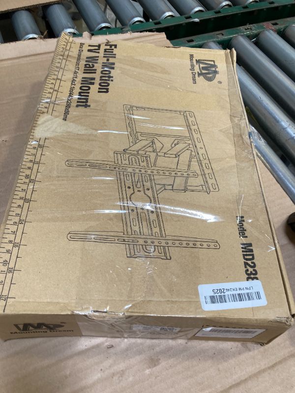 Photo 1 of Mounting Dream TV Wall Mount for 32-65 Inch Television,Mount with Swivel and Tilt, Full Motion Bracket with Articulating Dual Arms, Fits 16inch Studs, Max VESA 400X400 mm, 99lbs, MD2380
