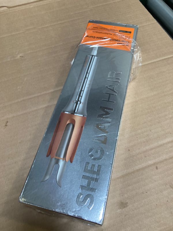 Photo 1 of SHEGLAM Automatic Curling Iron 1 1/4 inch with 3 Temperatures Fast Heating, 2-Way Rotation, Anti-Scald, Anti-Tangle Rotating, Automatic Shut-Off for Hair Styling