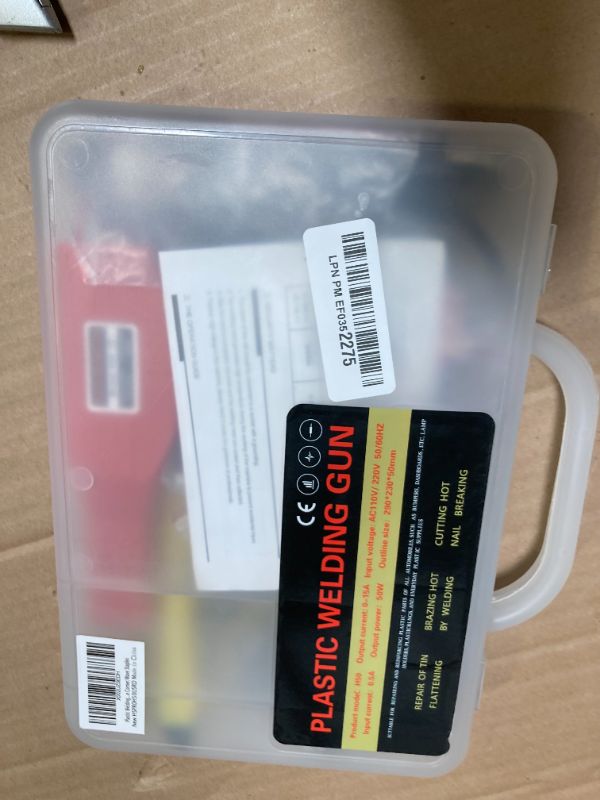 Photo 1 of ATOLS Plastic Welder, 1000PCS Staples, Plastic Welding Kit, Hot Stapler Kit, Plastic Welder Gun Kit, Car Bumper Repair Kit, Plastic Repair Kit