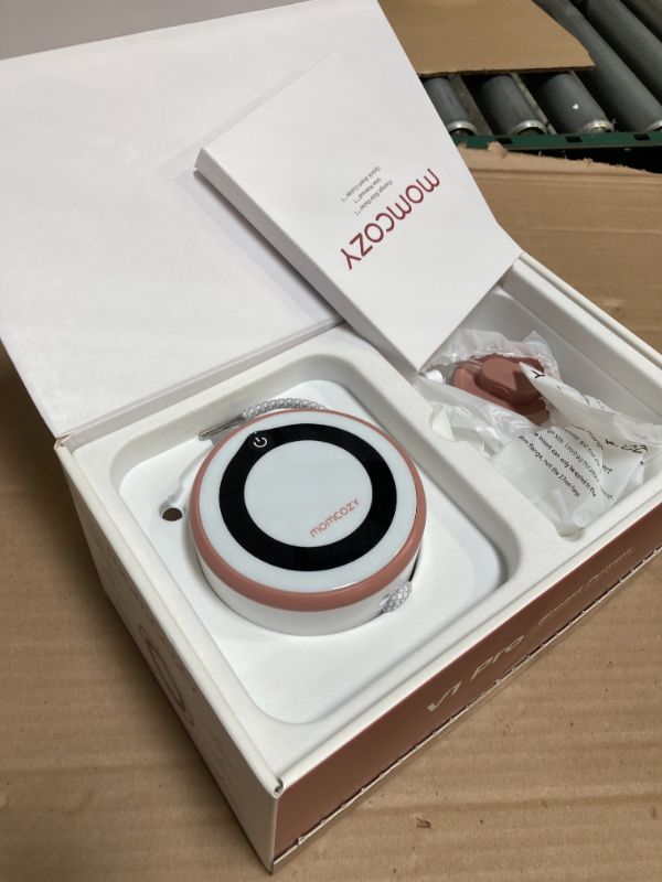 Photo 1 of Momcozy Breast Pump V1 Pro Hospital-Grade, Hands-Free & Portable Wearable Pump, Upgraded Electric Pump with 3 Fine-Tuned Rhythms|15 Levels, Come with Leak-Proof DoubleFit Flange, Cozy Red.