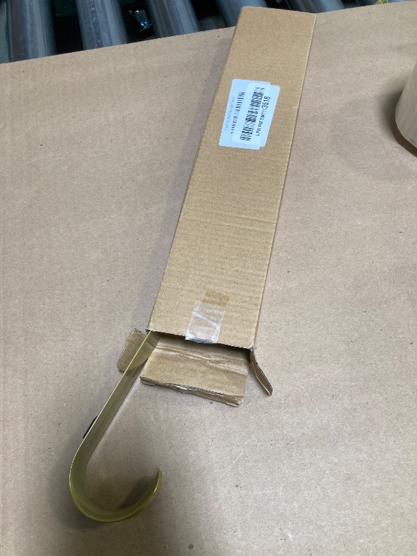 Photo 1 of 12" Metal Wreath Hanger for Front Door Non-Scratch, Damage-Free Wreath Hanger Heavy Duty, Over-the-Door Hooks for Hanging Welcome Sign, Wreath Holder for Easter, Halloween, Fall, Christmas Decorations