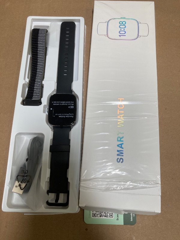 Photo 1 of Fitpolo Smart Watch for Men Women, 1.85" Touchscreen Fitness Tracker, Make/Answer Calls, Heart Rate SpO2 Monitor, IP68 Waterproof, Sleep & Activity Tracking Smartwatch for Android Phones iPhone