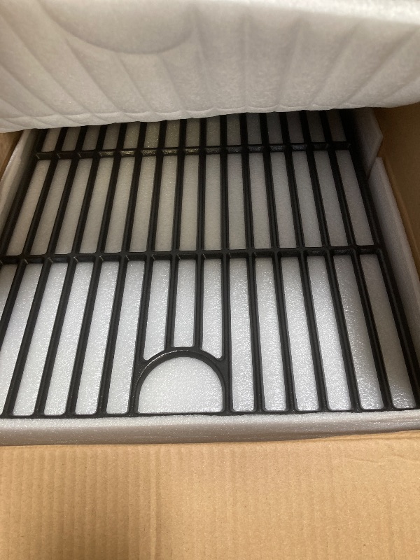 Photo 1 of 17inch Grill Grates for Nexgrill 4 Burner 720-0830H 720-0670A 720-0783E 720-0958A 5 Burner 720-0888N, Cast Iron Cooking Grids for Kenmore 415.16106210 ,Charbroil 4 Burner 463241113 463449914 ,2 Pack