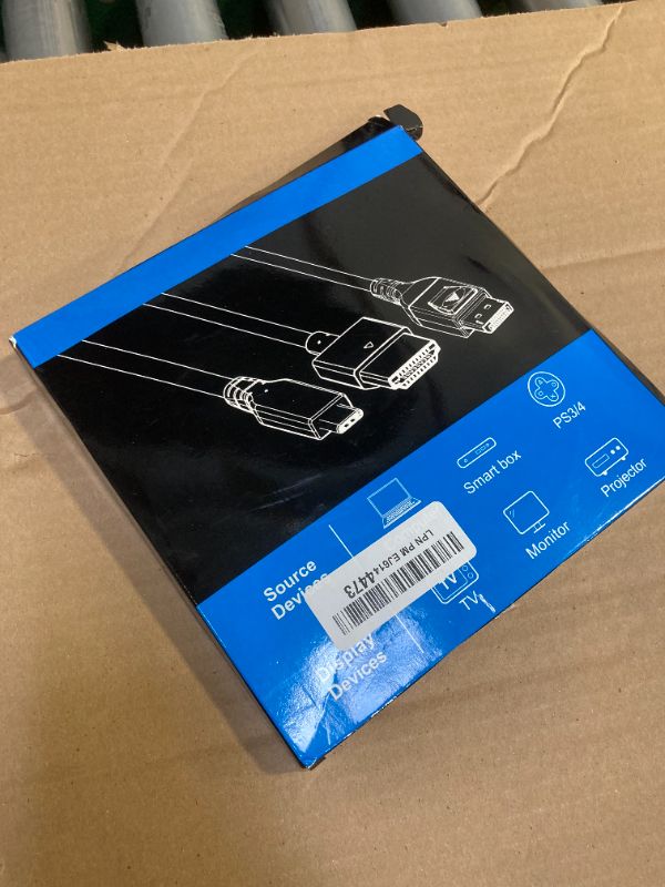 Photo 1 of looyotul 8K DisplayPort Cable,DP 1.4 Cable 10ft(8K@60Hz,4K@144Hz,2K@240Hz) Support 32.4Gbps,Gold Plated Connector,High Refresh Rate for Gaming Monitor,HDR,FreeSync G-Sync,Graphics Card,PC