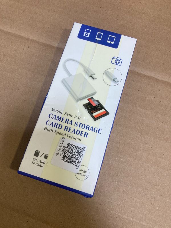 Photo 1 of USB C SD Card Reader, Aluminum Alloy 3-Slot USB 3.0 Type C Card Reader, Compact Flash Card Reader, USB C SD Card Readerfor Laptop, Tablet, Mobile Phone