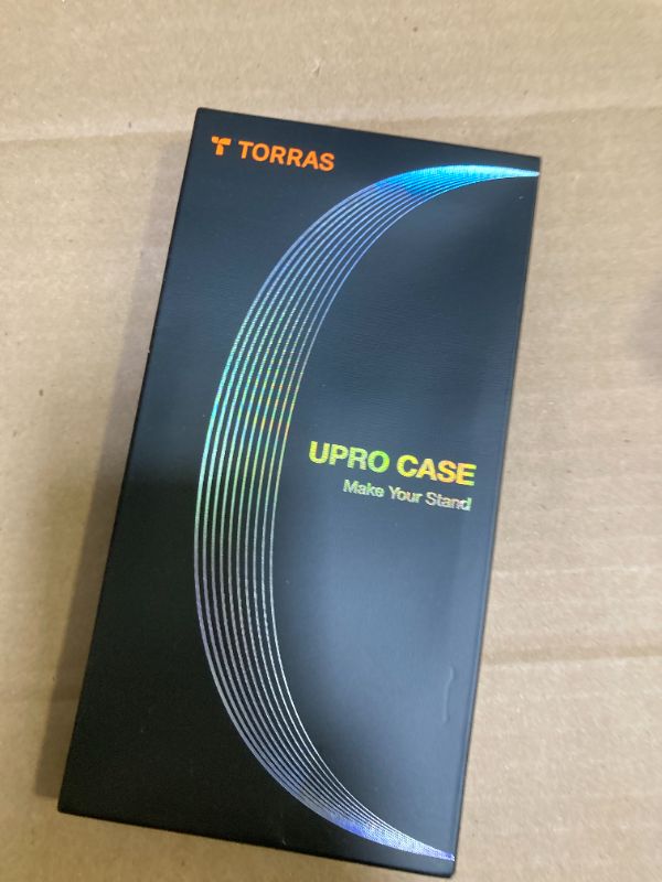 Photo 1 of TORRAS Strong Magnetic & Seamless Stand for Samsung Galaxy S24 Ultra Case, Fit for MagSafe, Mil-Grade Drop Protection, Kickstand for Samsung Galaxy S24 Ultra Case, Translucent Back/Black Edge
