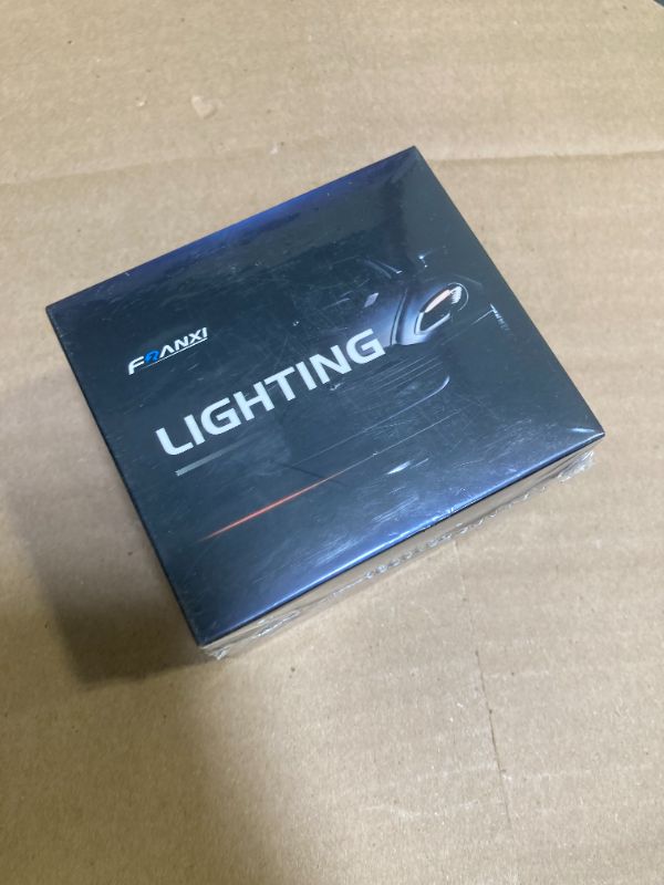 Photo 1 of FRANXI H11 Bulbs Fog Lights, H8 H9 H16 Lights 60W Super Bright 6000K Cool White, 1:1 Design with Cooling Fan, Plug and Play, Pack of 2