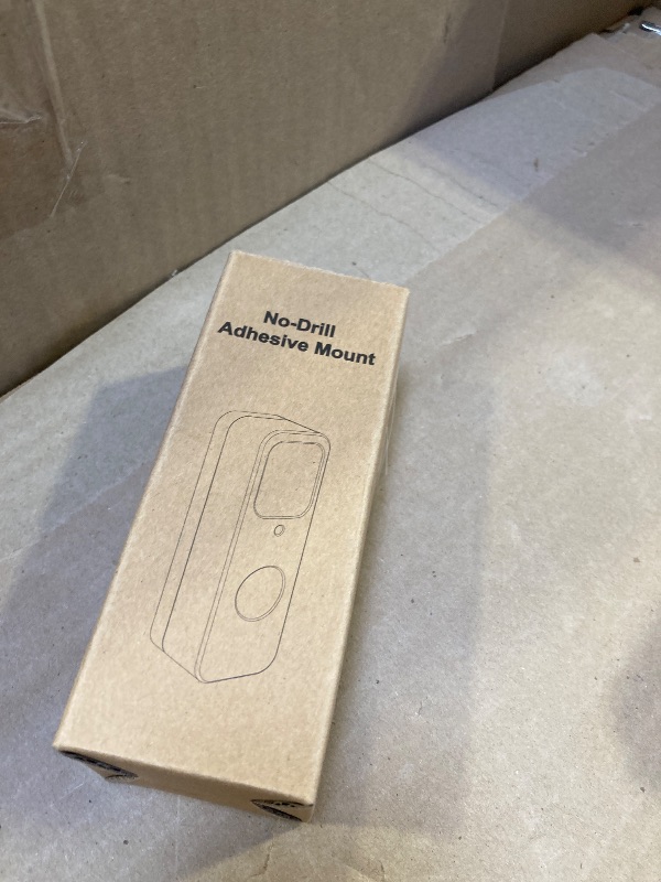 Photo 1 of LOCKA Adhesive Blink Doorbell Mount, Full Metal No-Drill Mounting Bracket for Blink Video Doorbell, No Block Motion and Camera Sensors, Doorbell Holder Accessories for Home/Apartment/Dorm