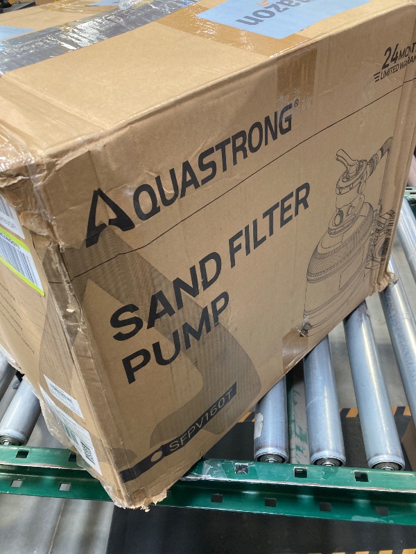 Photo 1 of Sand Filter Pumps 115V, 1/2 HP to 3 HP, 12in to 20in, Max 8917GPH for Pools Up to 38000GAL, 6-Way Valve