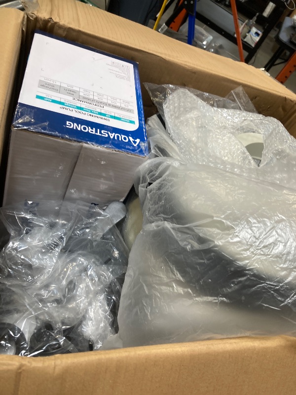 Photo 1 of Sand Filter Pumps 115V, 1/2 HP to 3 HP, 12in to 20in, Max 8917GPH for Pools Up to 38000GAL, 6-Way Valve