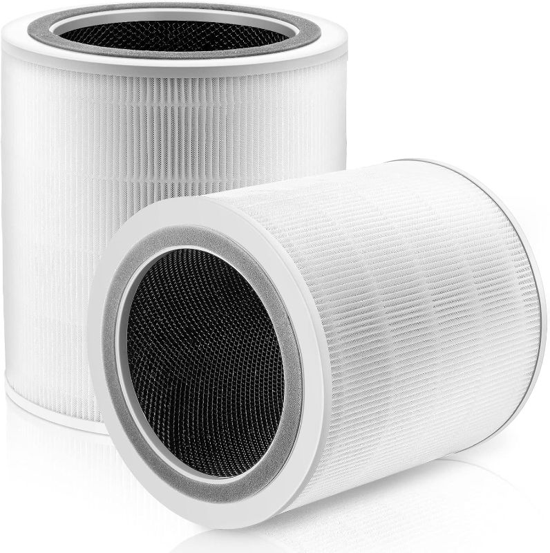 Photo 1 of Core 400S Replacement Filter for LEVOIT Core 400S Core 400S-P Smart WiFi Air Purifie-r, Core 400S-RF 3-in-1 True HEPA Activated Carbon Filter, LRF-C401S-WUS, 2 Pack