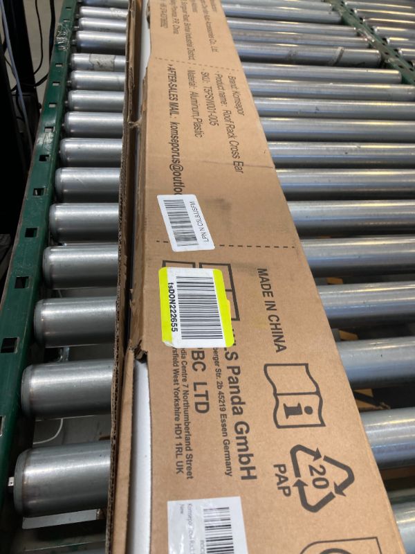 Photo 1 of Komsepor Car Roof Rack Cross Bars 55” Thick Aluminum Crossbars Universal Roof Rack Adjustable Roof Cross Bars with 200 lbs Load Capacity Fits Most Vehicles with Existing Raised Side Rails with Gap