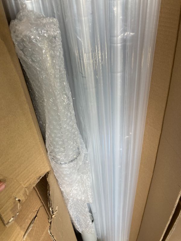 Photo 1 of 10x10ft  And Drape Backdrop Stand, Three Crossbar, Heavy Duty Adjustable Background Frame with Metal Base for Parties Photography Wedding Photoshoot Decoration