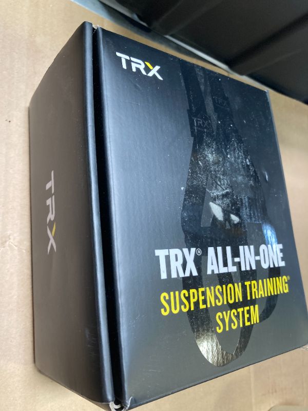 Photo 1 of TRX All-in-ONE Suspension Training System: Full Body Workouts for Your Home Gym, Travel, and Outdoors | Includes Indoor & Outdoor Anchors, Workout Guide and Video Downloads
