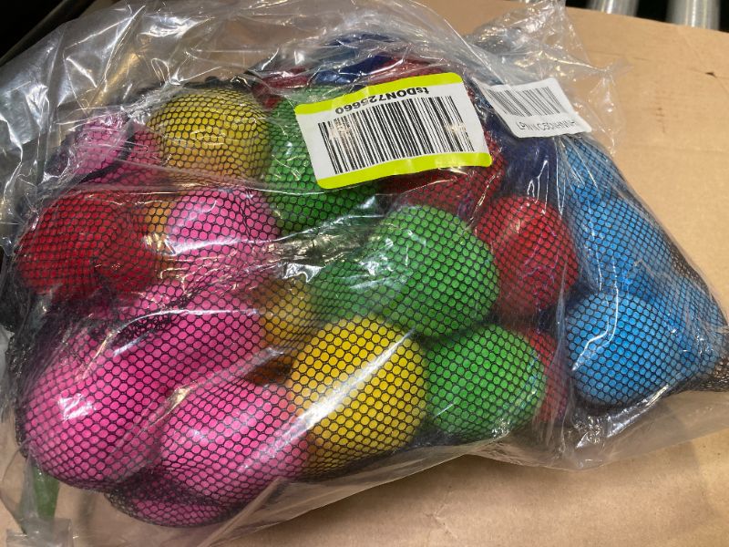 Photo 1 of Reusable Water Balls Splash & Fun Set- 52 Colorful Cotton Splash Balls for Kids - Perfect for Outdoor Summer Fun, Pool Games, Water Play, Backyard Play, Perfect Water Toy Gift for Kids - Ages 5-12+
