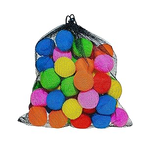 Photo 1 of Reusable Water Balls Splash & Fun Set- 52 Colorful Cotton Splash Balls for Kids - Perfect for Outdoor Summer Fun, Pool Games, Water Play, Backyard Play, Perfect Water Toy Gift for Kids - Ages 5-12+
