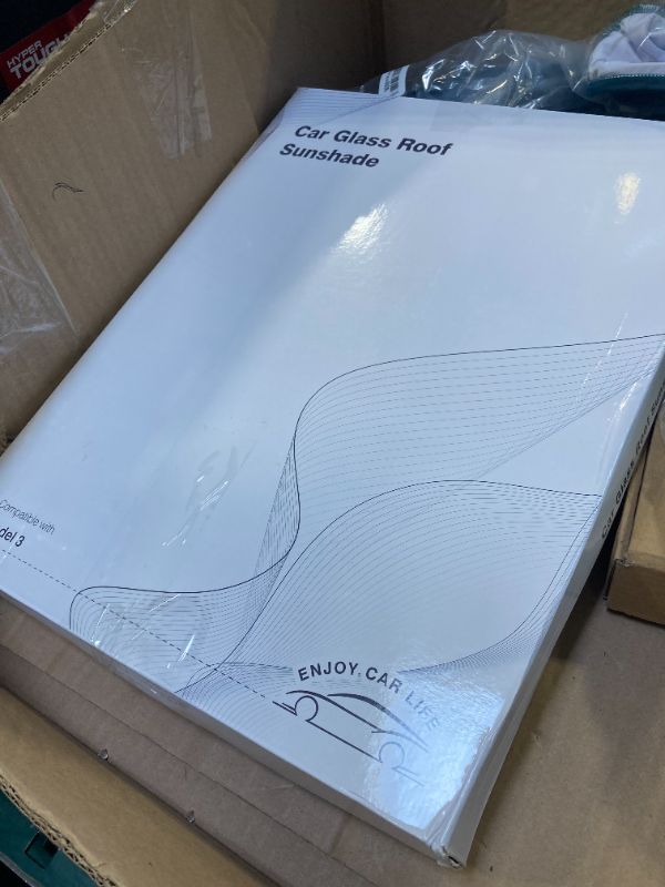 Photo 1 of REEVAA 2025 Upgrade Tesla Model 3 Sunshade Roof [No Gaps, No-Sagging] Tesla 3 Accessories Heat Insulation Foldable Glass Sunroof Cover for Model 3 2020-2025 Highland, 2PCS, Gray